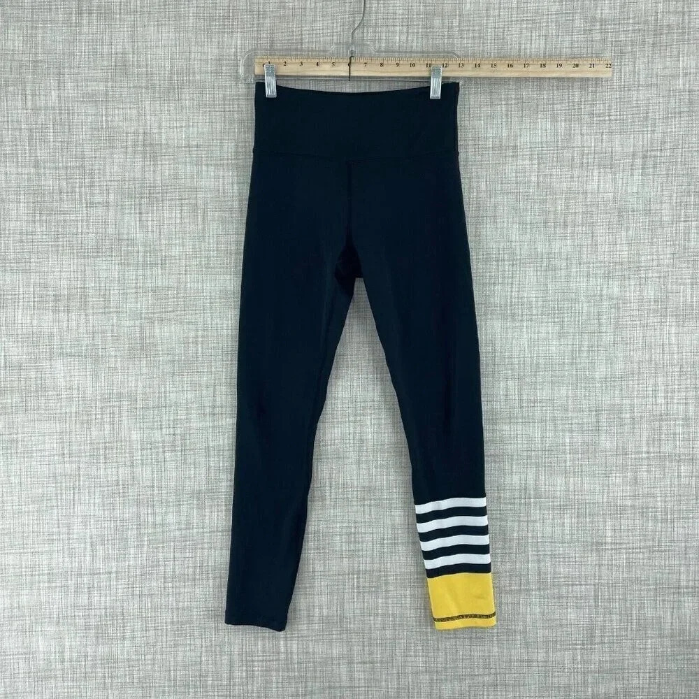 Zyia Legging activewear Pants Womens 4 black 3881